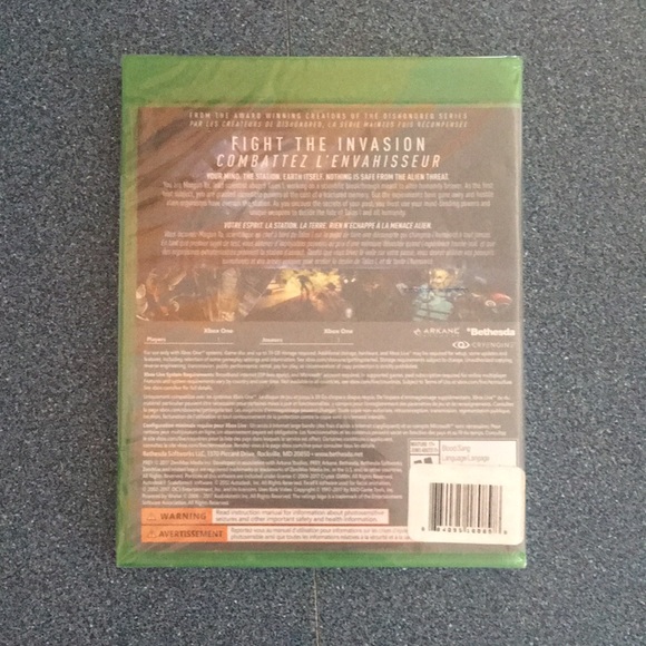 PREY Xbox One Factory Sealed copy. - Picture 2 of 3